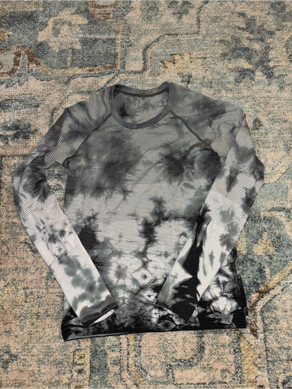 Tie-Dye Lululemon Long Sleeve swiftly top